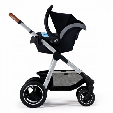 Vežimėlis Kinderkraft EVERYDAY 2in1, Dark grey 13