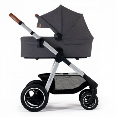 Vežimėlis Kinderkraft EVERYDAY 2in1, Dark grey 2