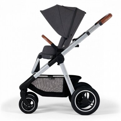 Vežimėlis Kinderkraft EVERYDAY 2in1, Dark grey 6