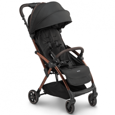 Vežimėlis Leclerc Baby INFLUENCER Black brown