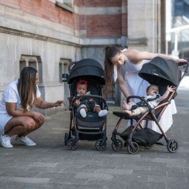 Vežimėlis Leclerc Baby INFLUENCER Black brown 15