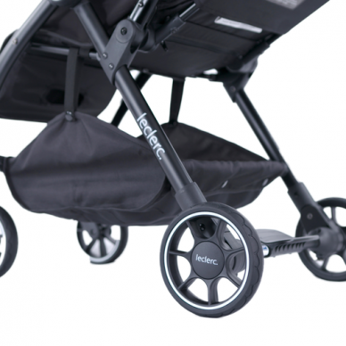 Vežimėlis Leclerc Baby INFLUENCER Black brown 5