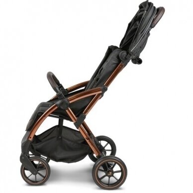 Vežimėlis Leclerc Baby INFLUENCER  XL Black brown 2