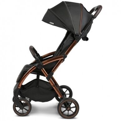 Vežimėlis Leclerc Baby INFLUENCER  XL Black brown 1