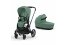 Stroller Cybex Priam V4 LEAF GREEN Frame Matt Black 2in1