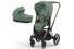 Stroller Cybex Priam V4 LEAF GREEN Frame Rose Gold 2in1