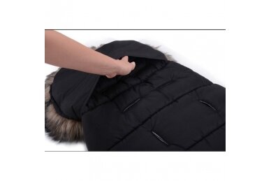 Baby Sleeping Bag Junama IGLOO/Futro Black 1