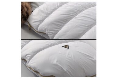 Baby Sleeping Bag Junama IGLOO/Futro White 1