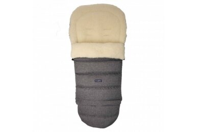 Baby Sleeping Bag Wool Womar Zaffiro S20+ iGROW Grey