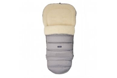 Baby Sleeping Bag Wool Womar Zaffiro S20+ iGROW L.Grey