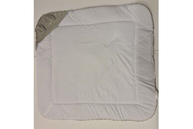 Sleeping bag-plaid DuetBaby MINKI Ecru 1