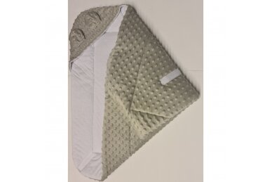 Sleeping bag-plaid DuetBaby MINKI Grey 1
