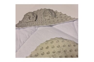 Sleeping bag-plaid DuetBaby MINKI Grey 4