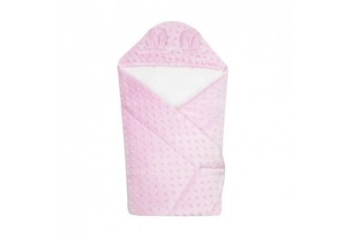 Sleeping bag-plaid DuetBaby MINKI Pink