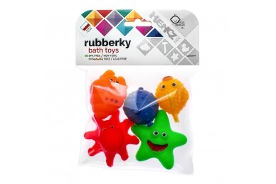 Bath toys Hencz Toys Rubberky 836, 5 vnt 3