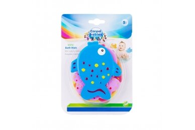 Bath toys with Suction Cups Canpol COLOUFUL OCEAN, 5 pcs