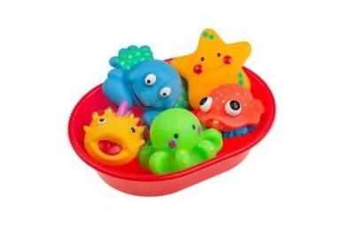 Bath toys TULLO 6 pcs., 125