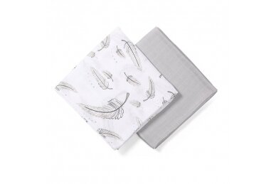 Baby wrap BAMBOO MUSLIN  BabyOno 537/01, 2 pcs 1