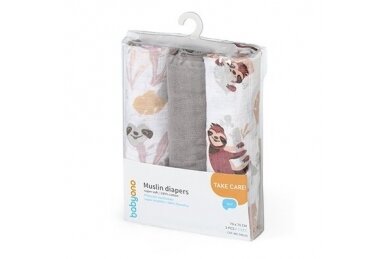 Muslin diapers BabyOno 348/10-3 pcs 4