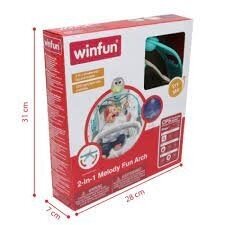 Žaislas-karusėlė muzikinis 2in1 Winfun 0865 4