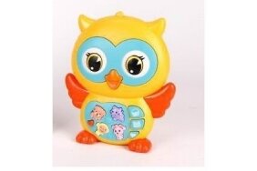 Musical toy OWL Yellow