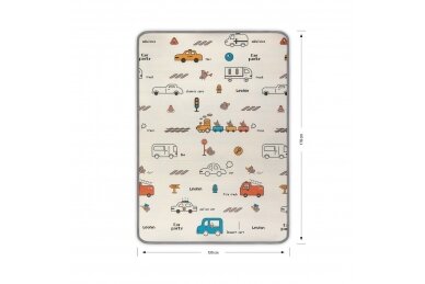 Double-sided roll mat KINDER CITY from Milly Mally 1