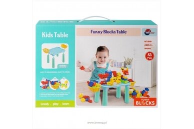 Funny Blocks Table