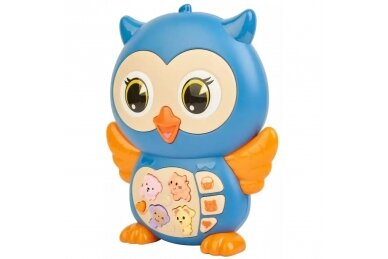 Musical Toy OWL Blue 1