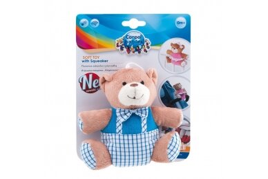 Soft toy with Squeaker Canpol FRIEND BEAR 1