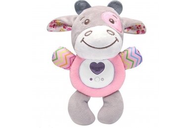 Sensory cuddly toy with sound SMILY PLAY 1