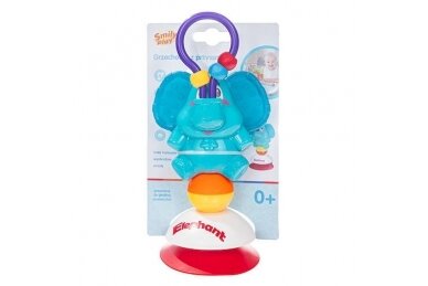 Toyshine Rattle Teather with Suction Cup Smily Play ELEPHANT 3