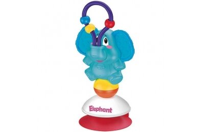 Toyshine Rattle Teather with Suction Cup Smily Play ELEPHANT