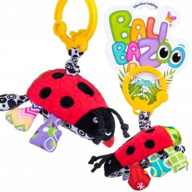 Vibruojantis Žaislas-pakabukas BaliBazoo LADYBUG 2