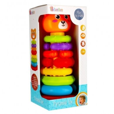 Žaislas Piramidė BamBam BEAR 5