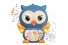 Musical Toy OWL Blue