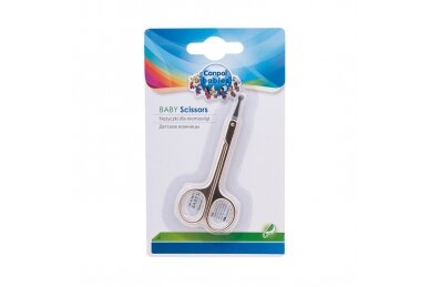 Round Tip Baby Nail Scissors Canpol 9/813 2